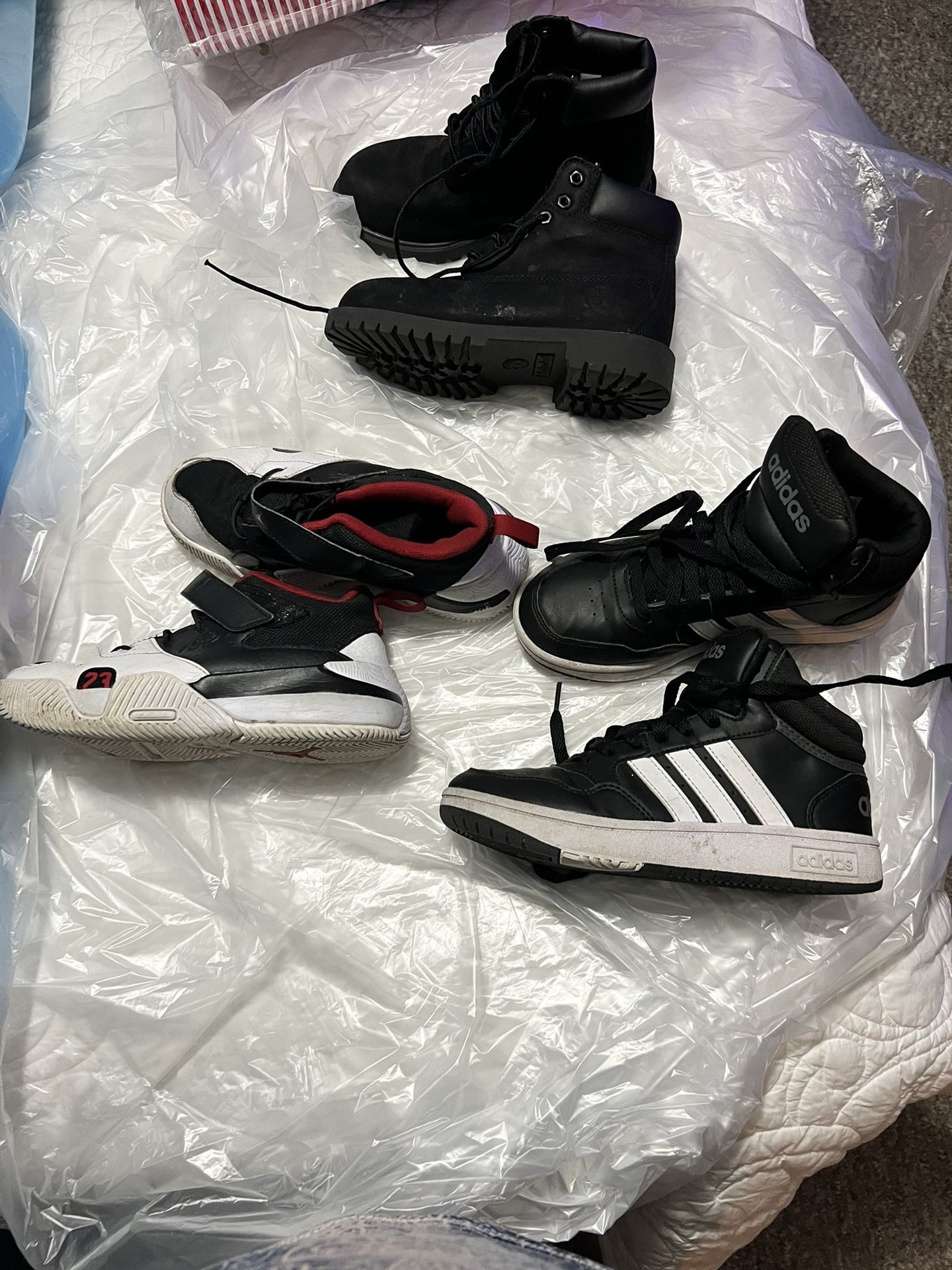 Kids Boys - Jordan23- Adidas - Timberland Boots