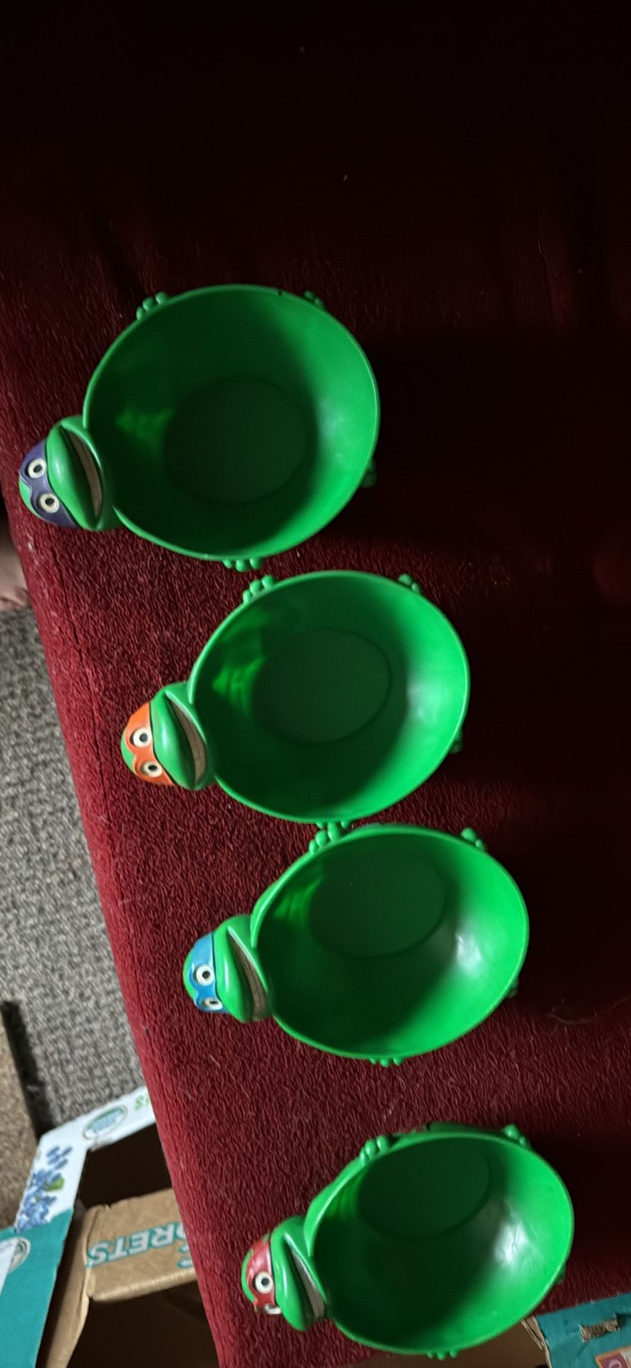 Teenage Mutant Ninja Turtle Cereal Bowl Collectibles