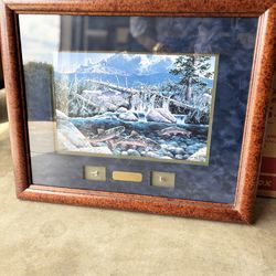Fishing Picture Frame