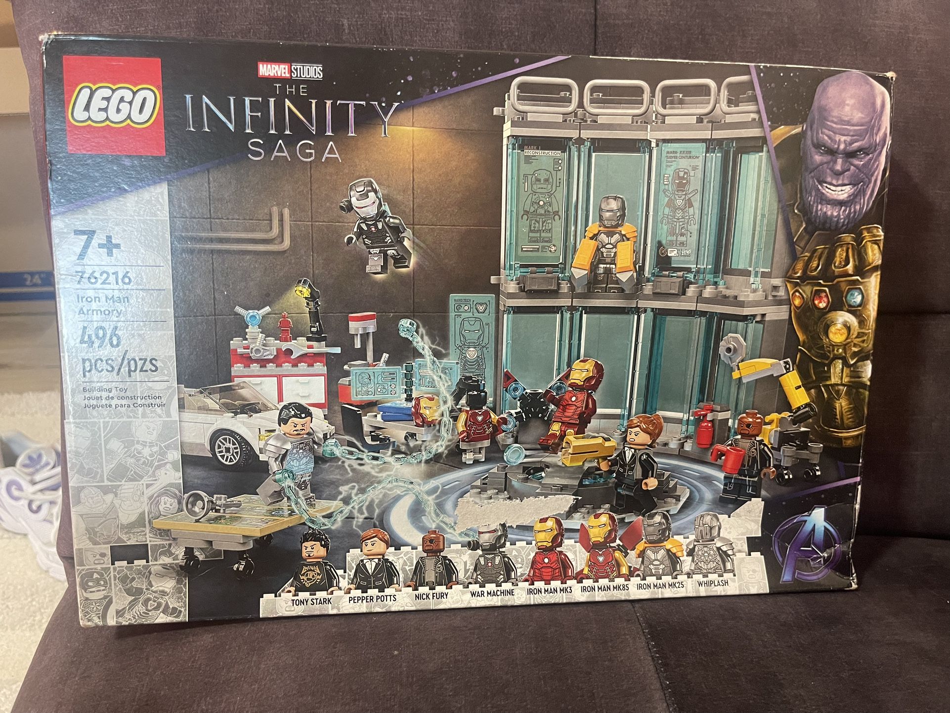 Lego Iron Man Armory 76216