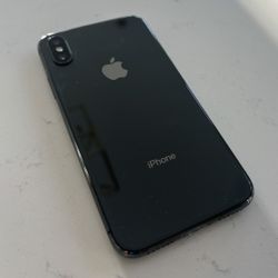 Black iPhone X