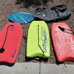 Boogie Board/skim Board With Travel Case $25 Each Or Everything For $80