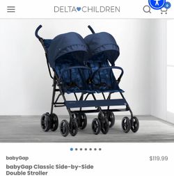 BabyGap Classic Side-by-Side Double Stroller