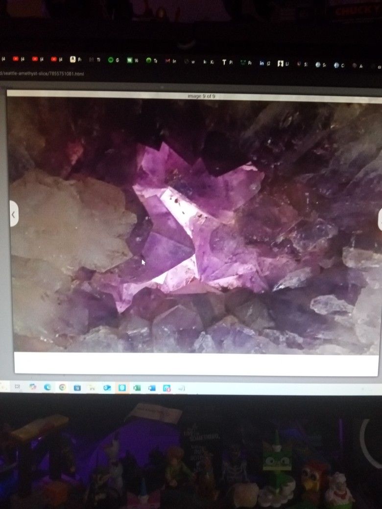 Amethyst Geode Slice