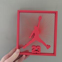 3d Printed Suspended Jordan