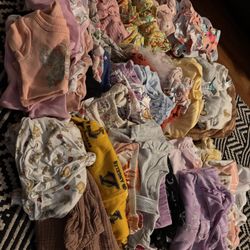 Jumbo Bag Of Baby Girl Clothes