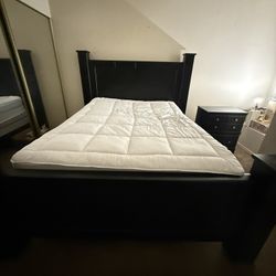 Queen Size Bedroom Set And Bedding Sold Separately