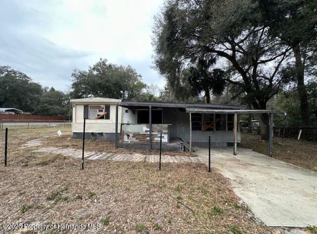 2 Bed 1 Bath mobile home And land ( Inverness FL )