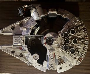 Star Wars Legacy Collection Millennium Falcon Hasbro 2008 Missing Parts READ!!