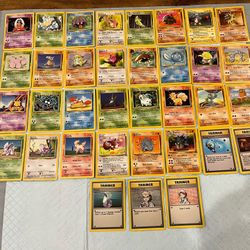 35 Assorted WOTC Pokemon Cards #2