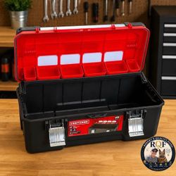 Craftsman 26” Portable Tool Box with Organizer Bins