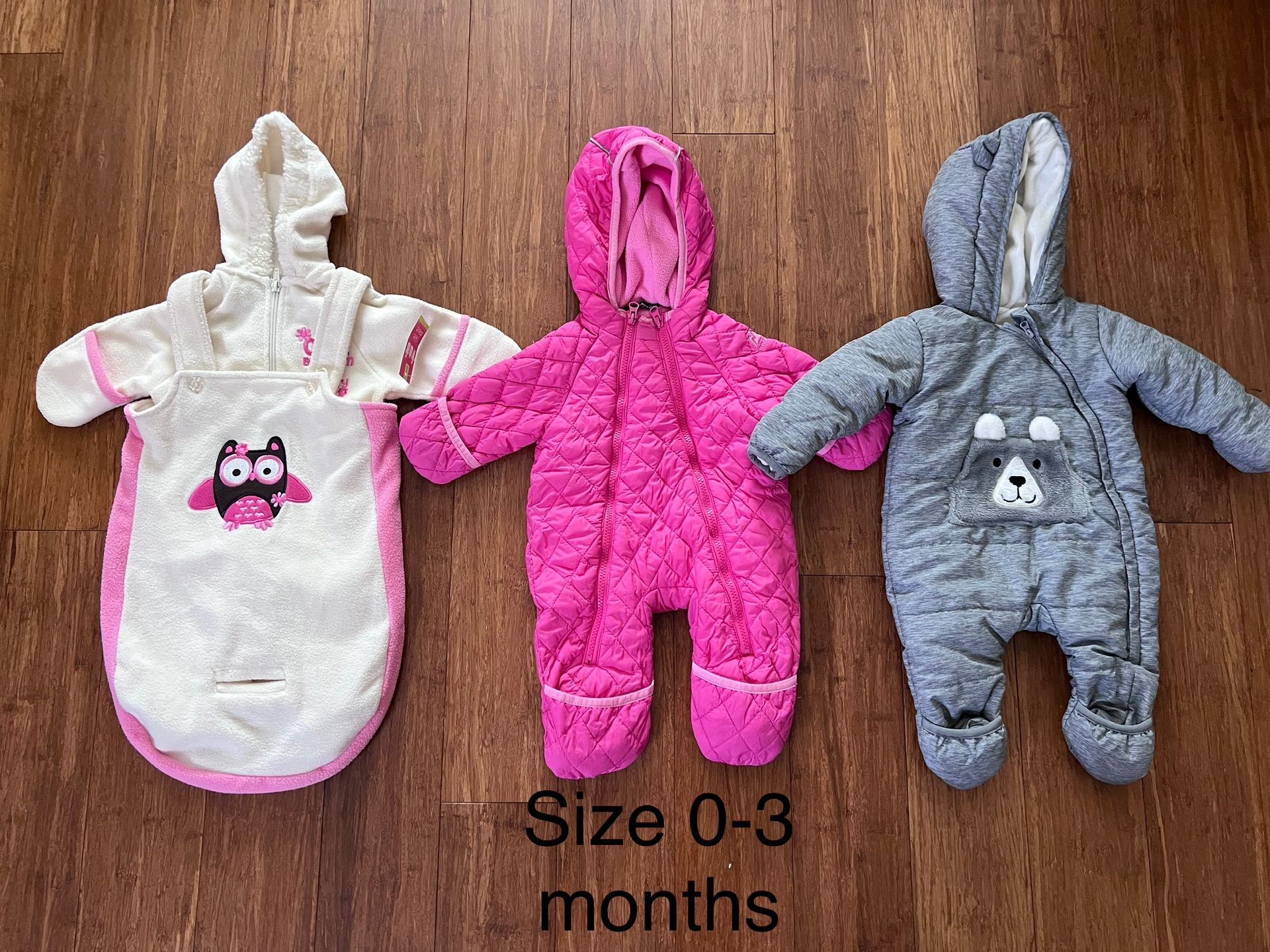 Baby 0-3 Months Snow Outfit 