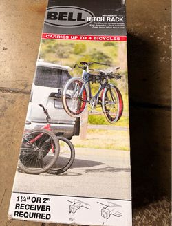 Bell Hitchbiker 450 4-Bike Hitch Rack