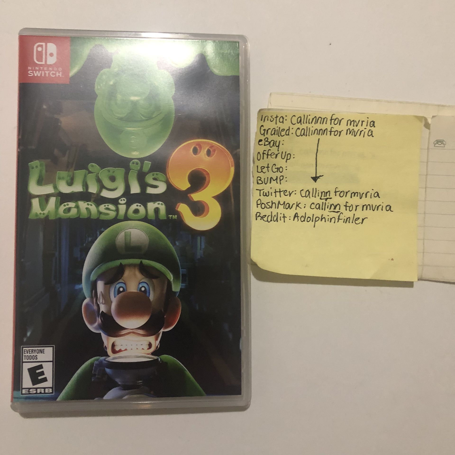 Luigi’s Mansion 3 For Nintendo Switch