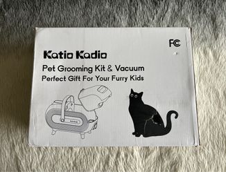 Katio Kadio Pet Grooming Kit & Pet Hair Vacuum, Dog Grooming, READ DESCRIPTION