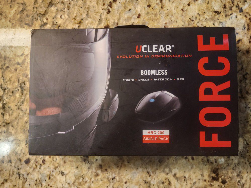 Uclear force Bluetooth motorcycle helmet speaker and more