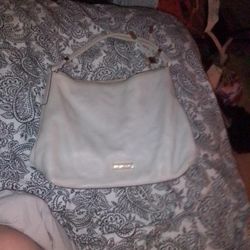 Michael Kors White/Beige Purse