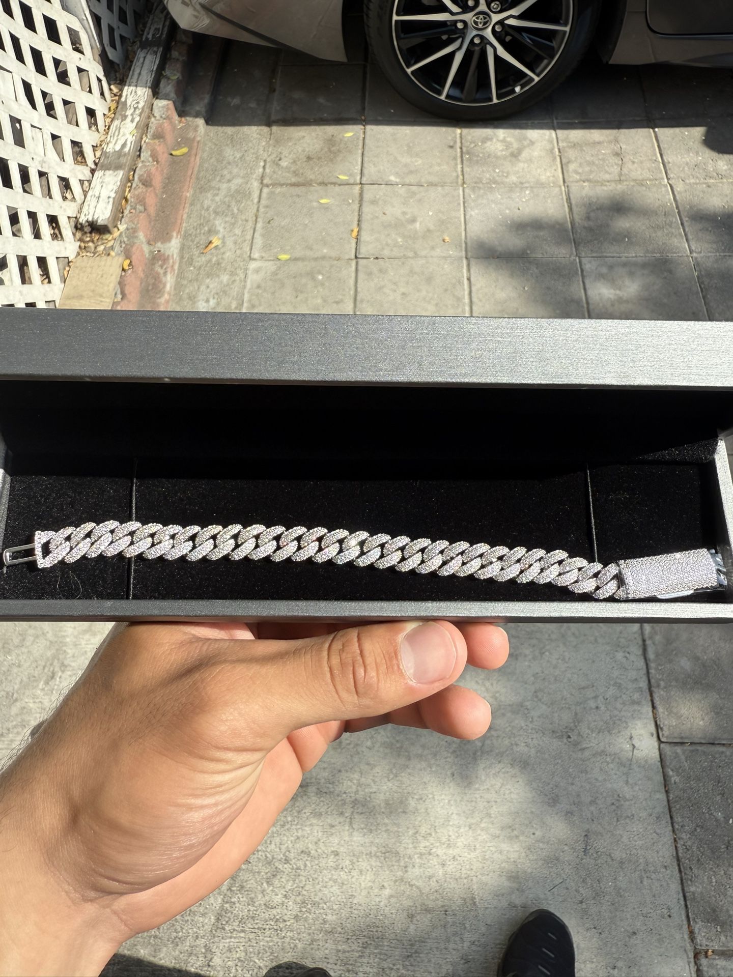 Lab Diamond Cuban Bracelets