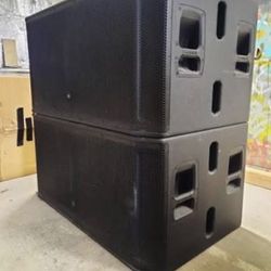 JBL SRX828SP powered 18” Subwoofers With Covers $3800 Pair FIRM