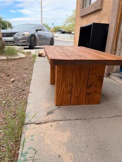 Handmade Rustic Farmhouse Coffee Table – Special Walnut