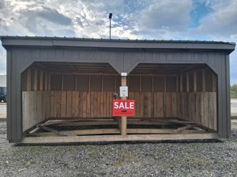 12x20 Run In Shed