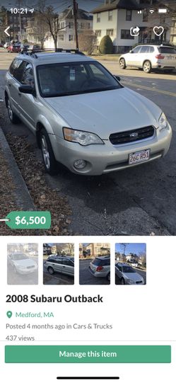 2008 Subaru Outback