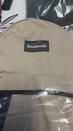 Trail maker back pack brand new color brown