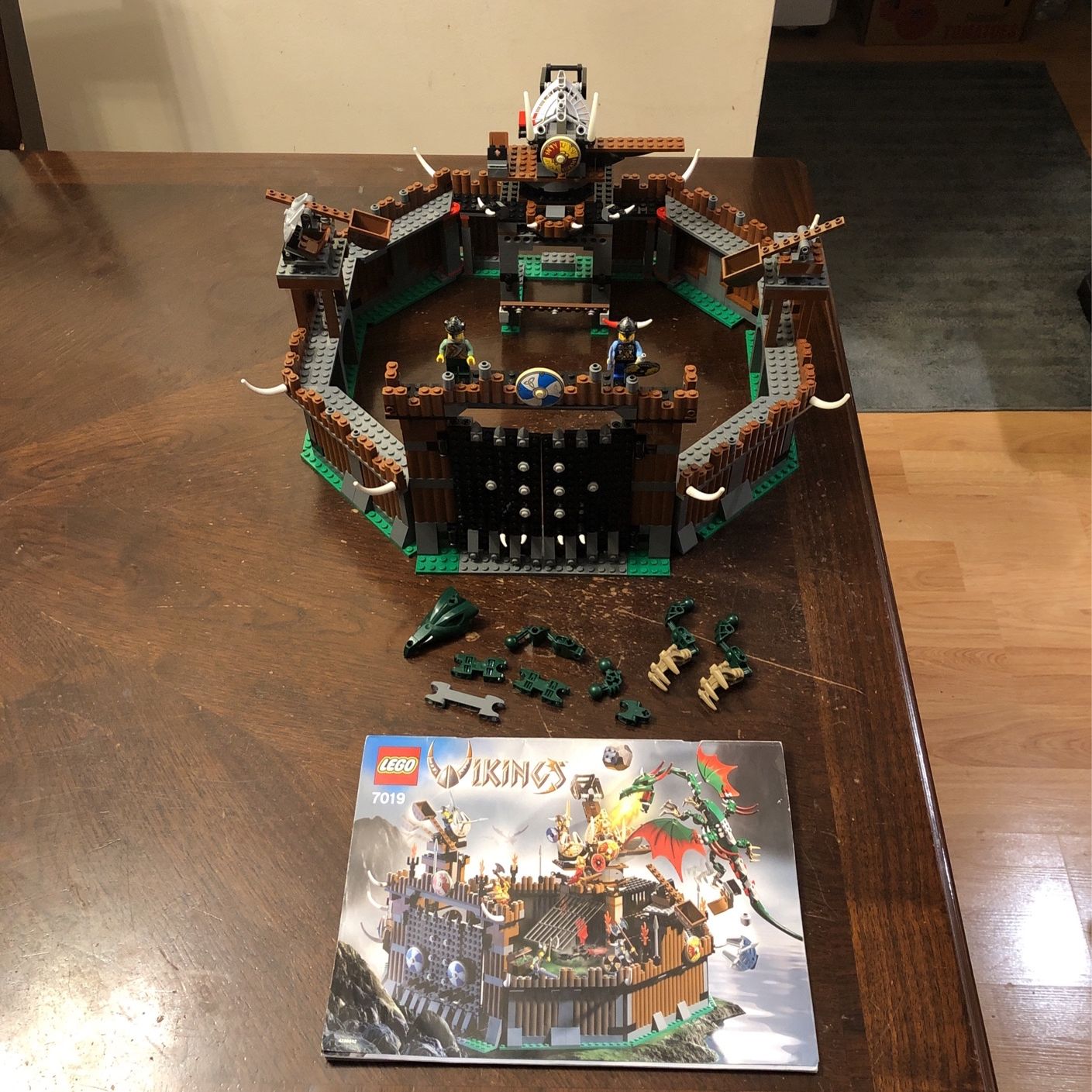 The Fafnir Lego Vikings 7019 LEGO VIKING Viking Fortess Aginst The