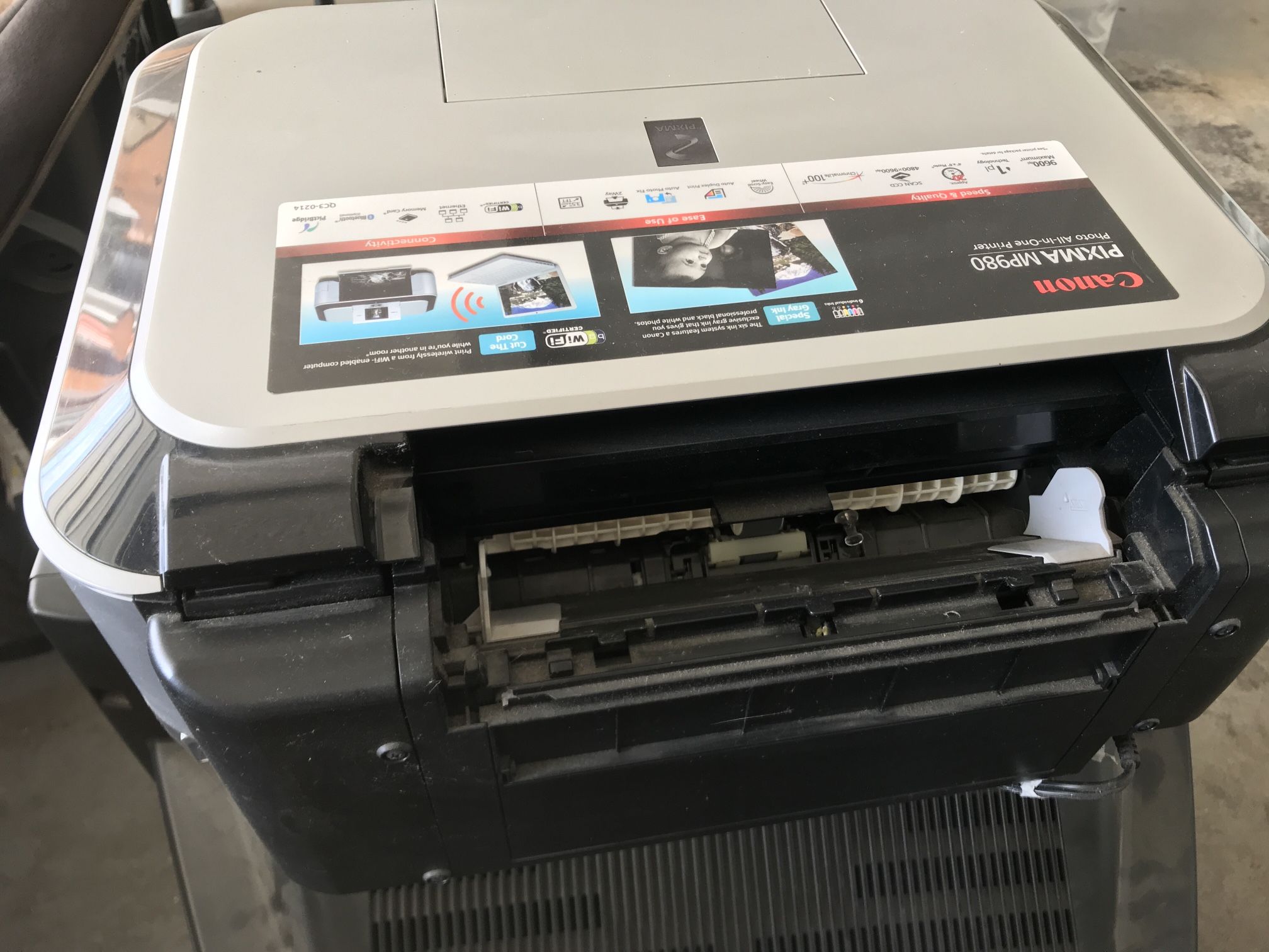 Canon Color Printer And Scanner Pixma MP980