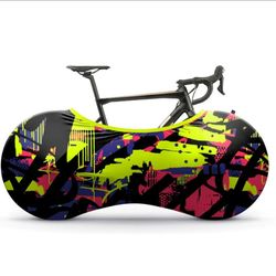 Velo Sock Indoor Bike Cover - Neon Lime Urban Neon NEW