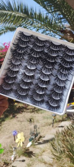 NEW 20 FALSE EYELASHES  -  DIFFERENT STYLES