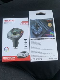 Brand New Bluetooth/ Charger Play Music In Your Car From Your Phone 