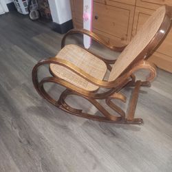 Childrens Vintage Thonet Rocking Chair