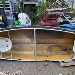 Fiber Glass Canoe