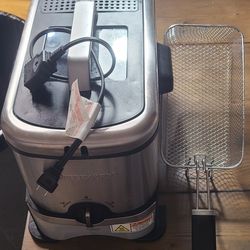 Faberware 3 Liter Deep Fryer With Oil Filtration 