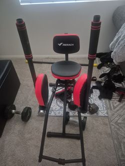 Hip abductor machine