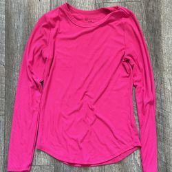Hot Pink Long Sleeve Shirt
