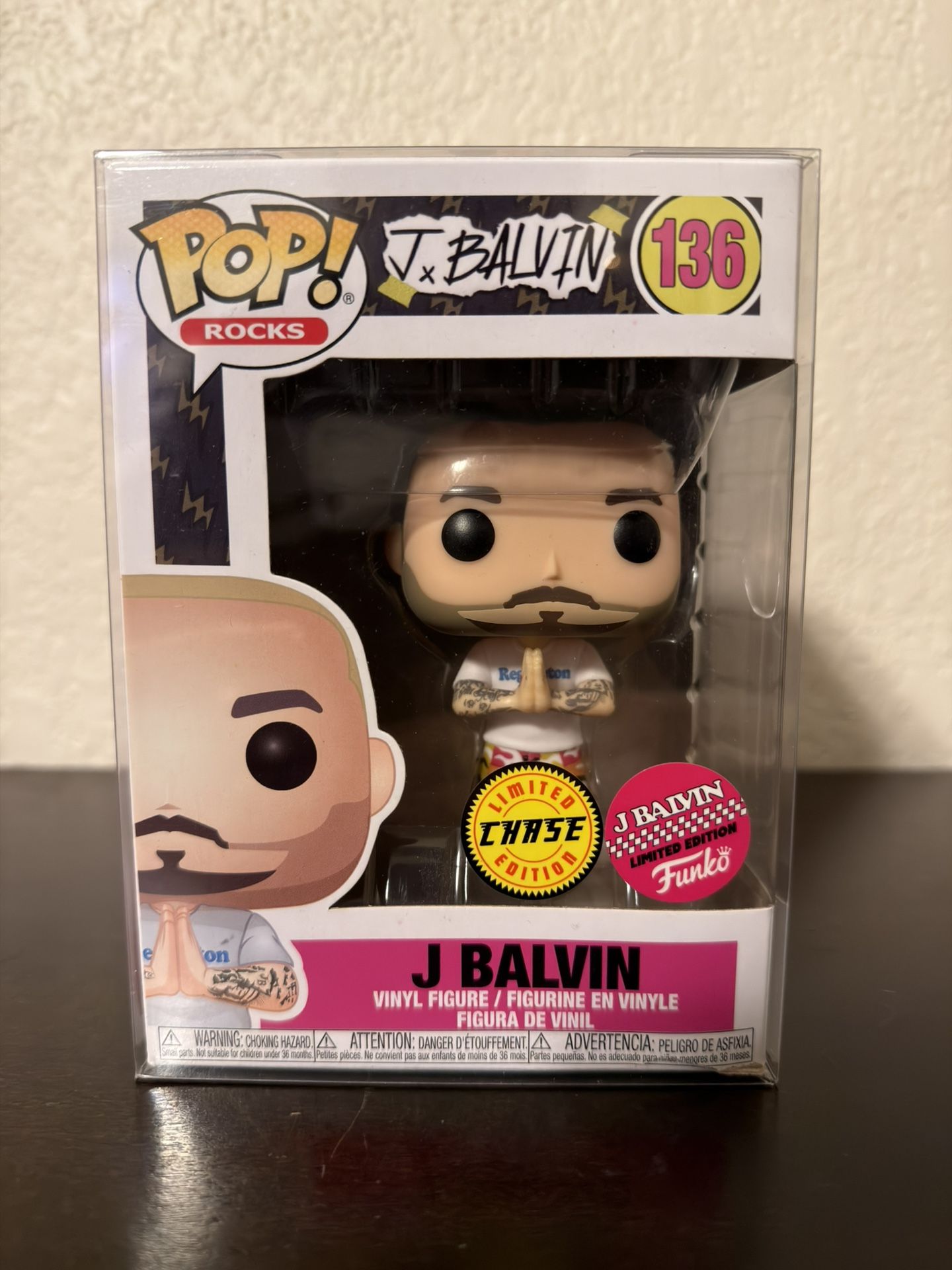 J Balvin Funko Pop Chase