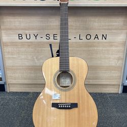 Recording King RO-06 06 Series Solid Top 000 Natural Gloss