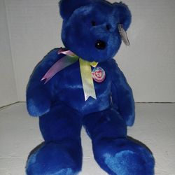 Beanie Baby Blue Bear Clubby