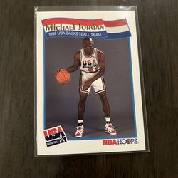 Team USA 1992 Micheal Jordan Card