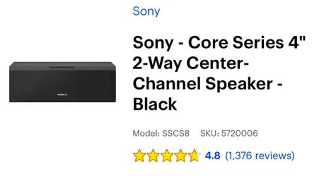 Sony Speakers