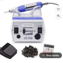 Makartt JD700 Nail Drill Electric Nail File Machine-30000RPM. New in box