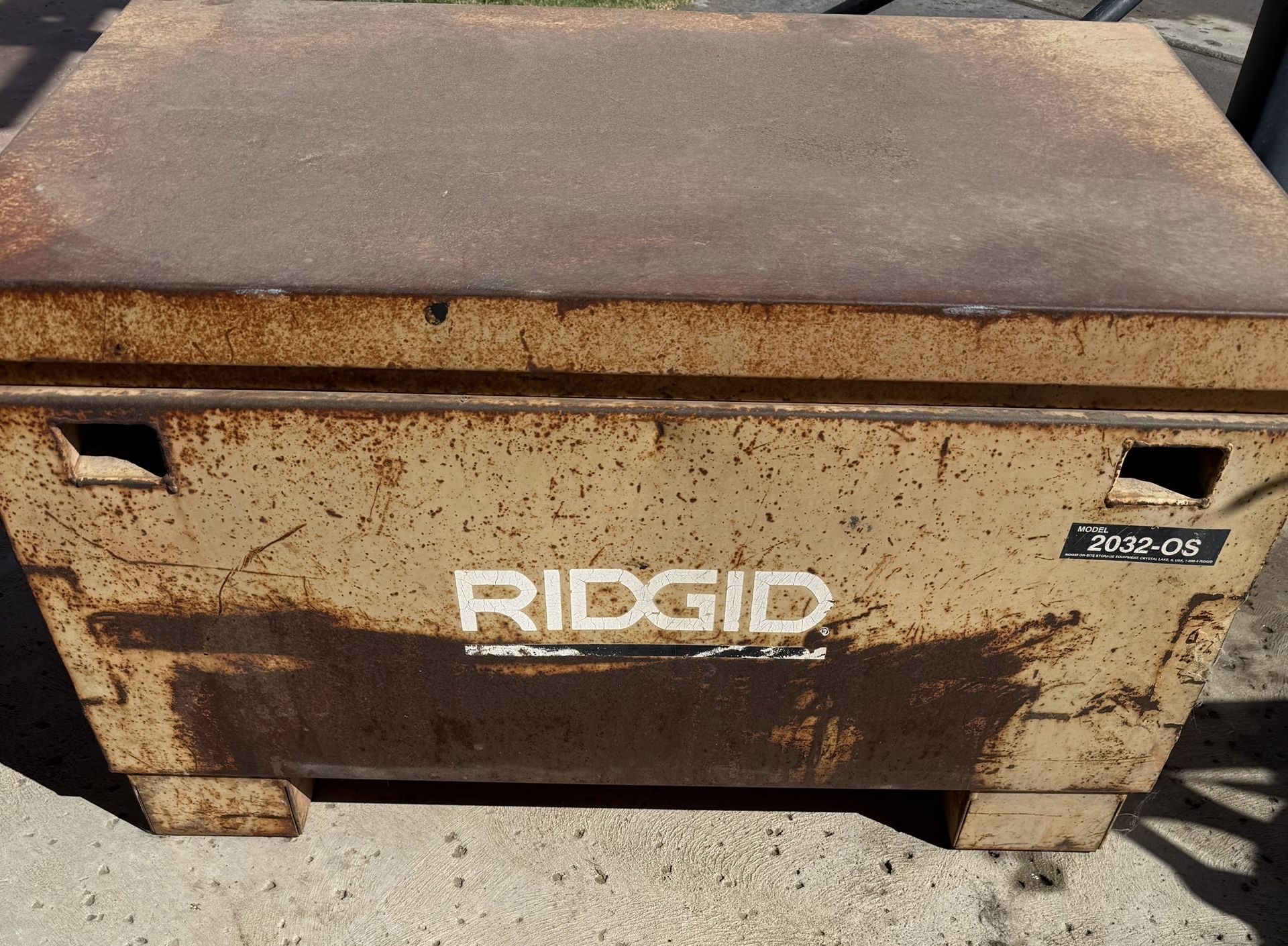 Rigid Portable Jobsite box