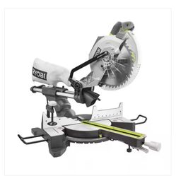 15 Amp 10 in. Corded Sliding Compound Miter Saw with LED Cutline Indicator