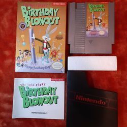 Nintendo NES Games- Bugs Bunny Birthday Blowout (Complete In Box)