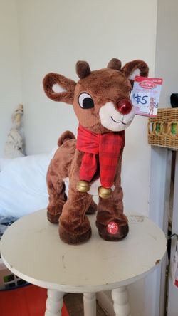 Rudolph the Red-Nosed Reindeer Animated Plush