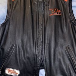 Vintage Style Harley Davidson Vest 