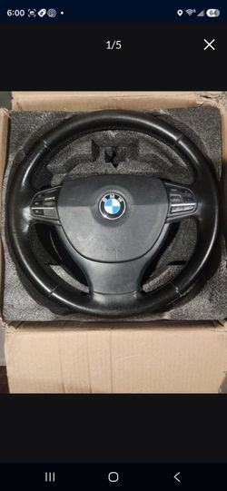 Bmw complete steering wheel