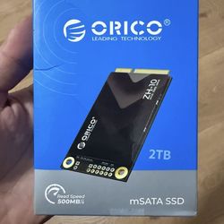 ORICO 2TB mSATA SSD, S Desktop-ZH10 (2TB)